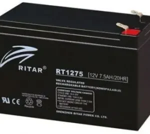 סוללה לאזעקה 12V 7.5A