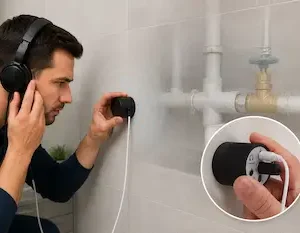 מגבר אקוסטי לאיתור נזילות מים